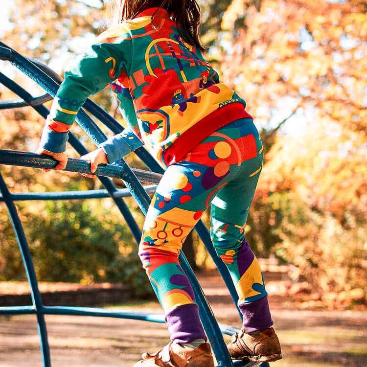 Merle.Kids Playground Organic Leggings