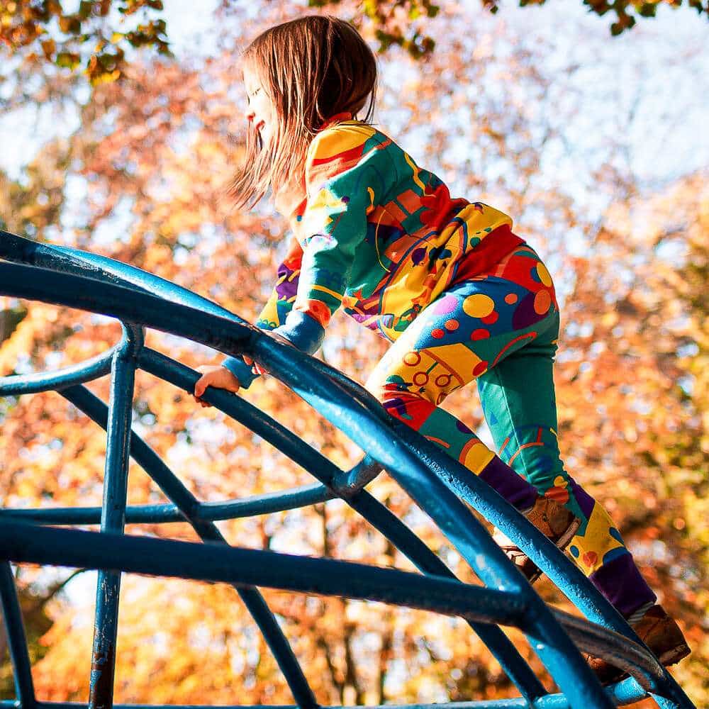 Merle.Kids Playground Organic Leggings