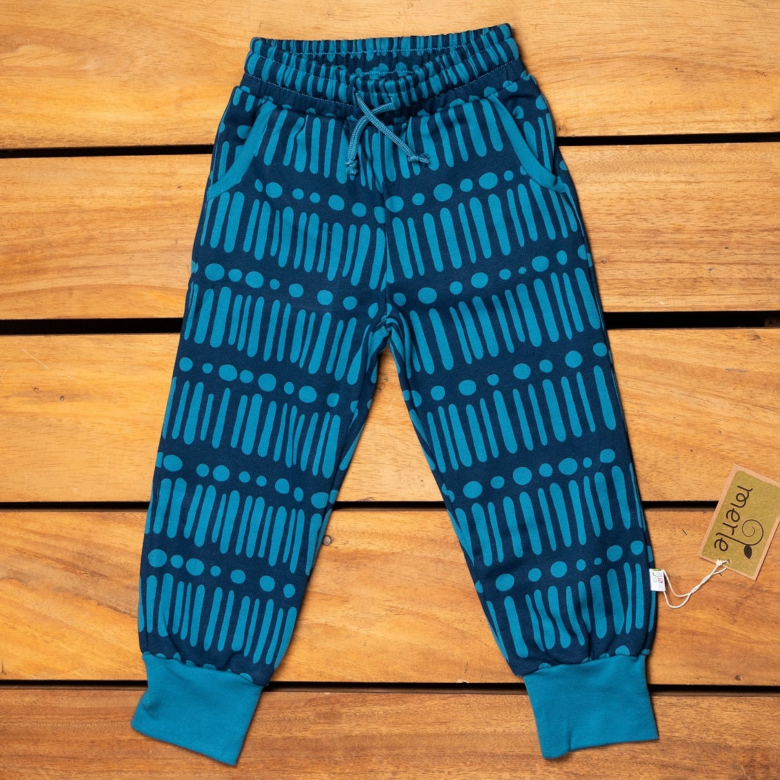 Merle.Kids Stag Beetle Organic Joggers (6)