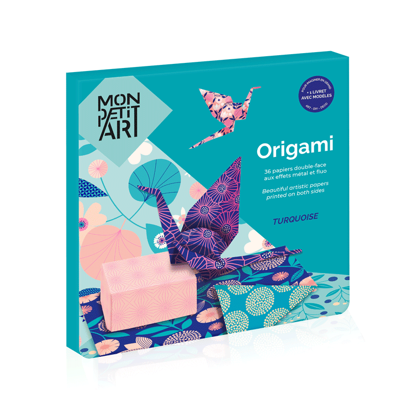 Mon Petit Art Origami Kit Turquoise