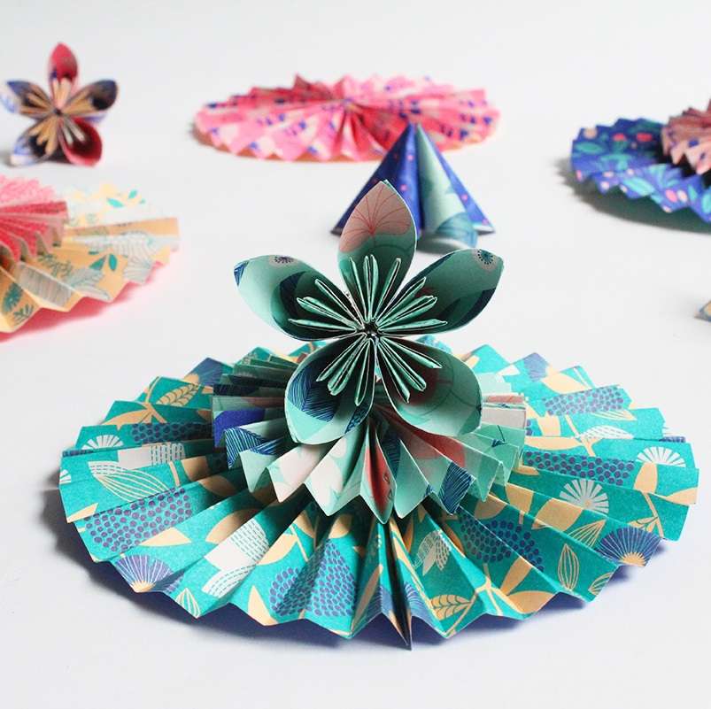 Mon Petit Art Origami Kit Turquoise