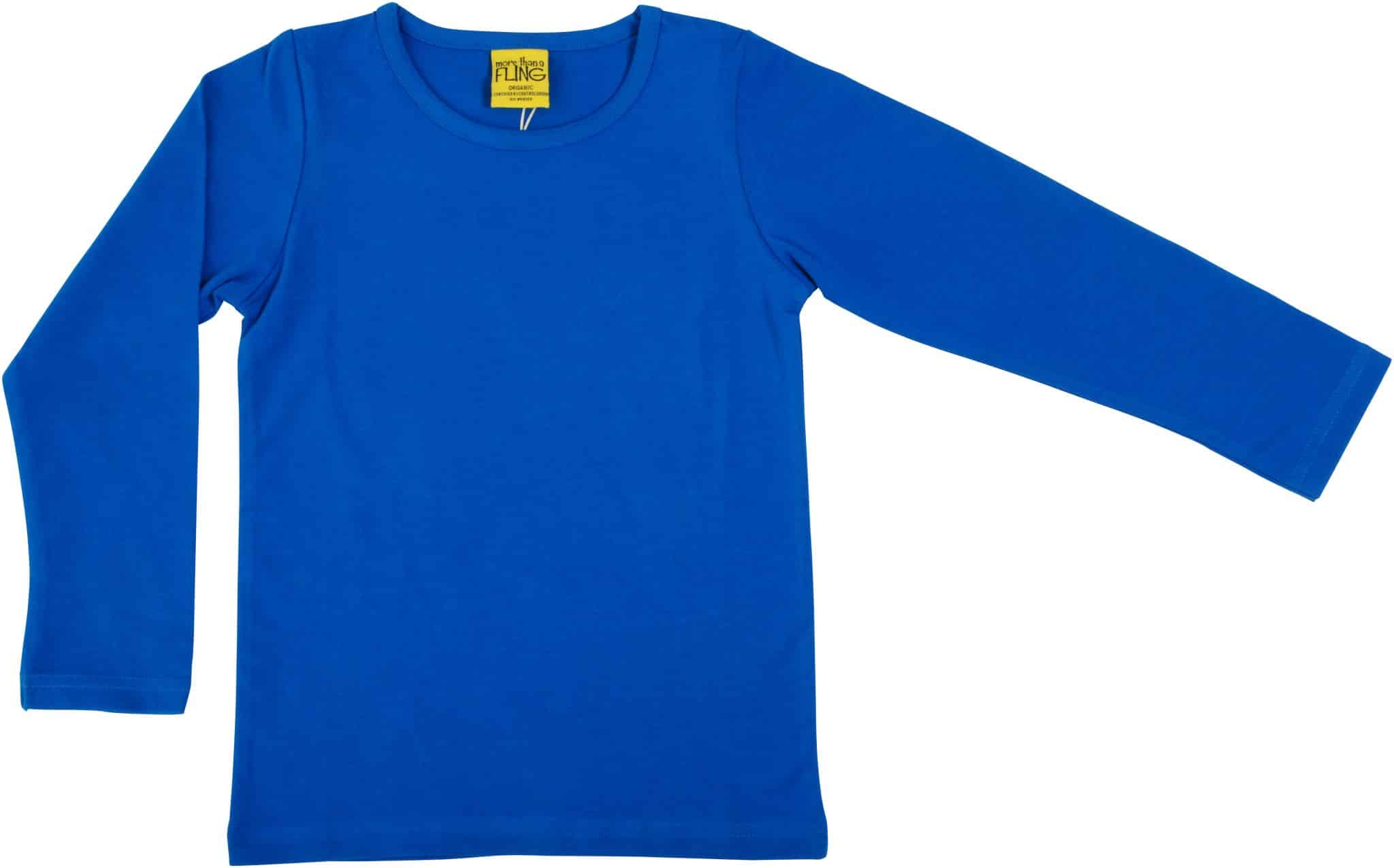 More than a Fling Long Sleeve Shirt Blue