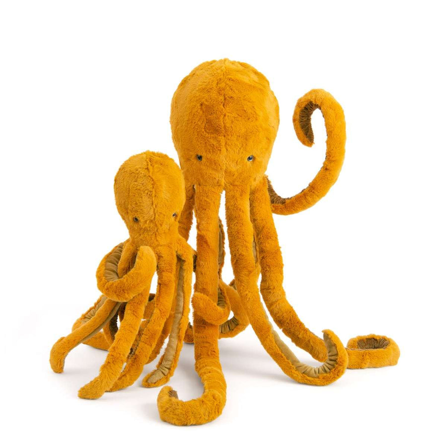 Moulin Roty Soft Toy Octopus Small and Big