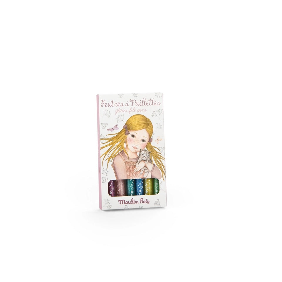 Moulin Roty Glitter Felt Pens
