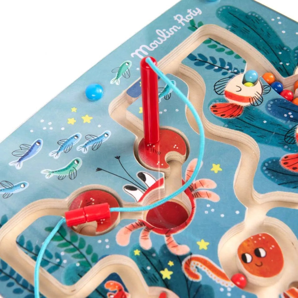 Moulin Roty Magnetisches Labyrinth Paulie