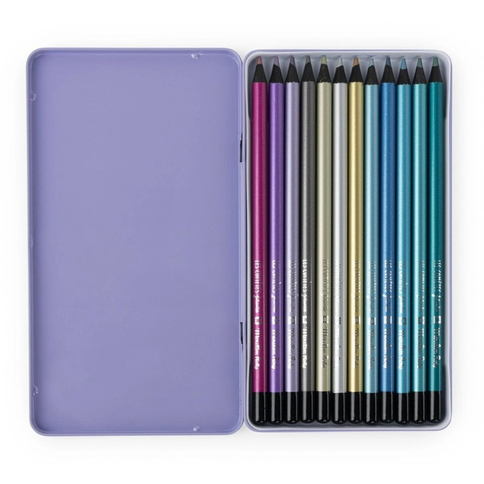 Moulin Roty Metallic Colouring Pencils
