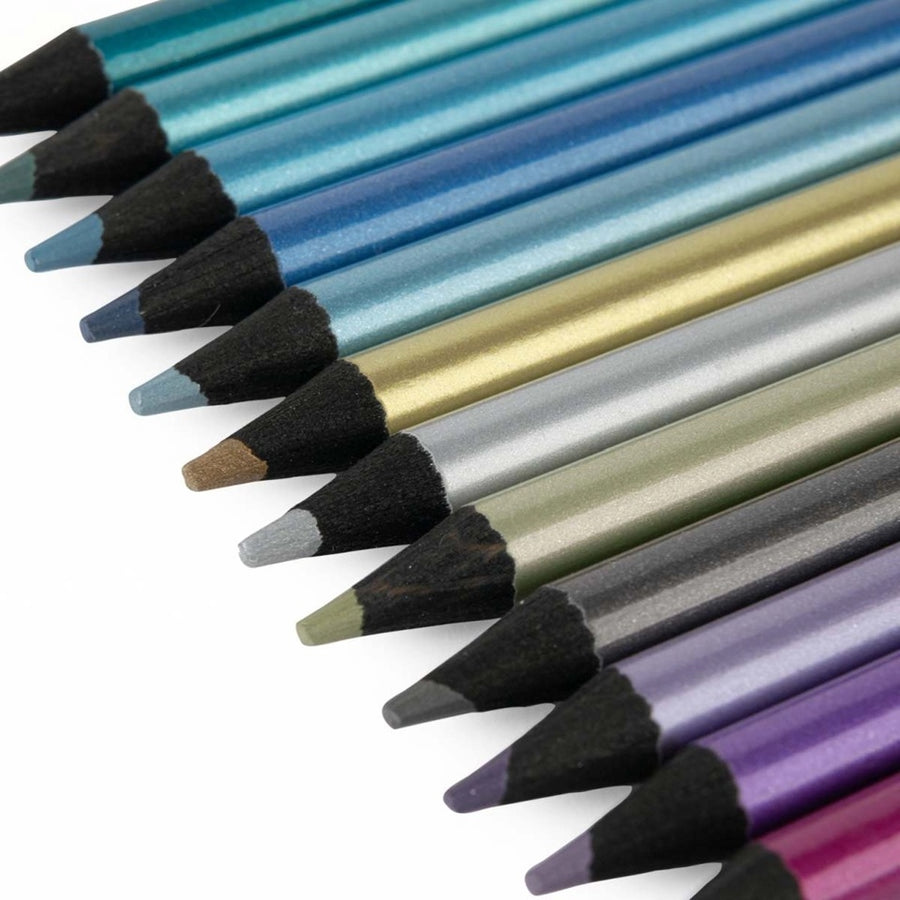 Moulin Roty Metallic Colouring Pencils