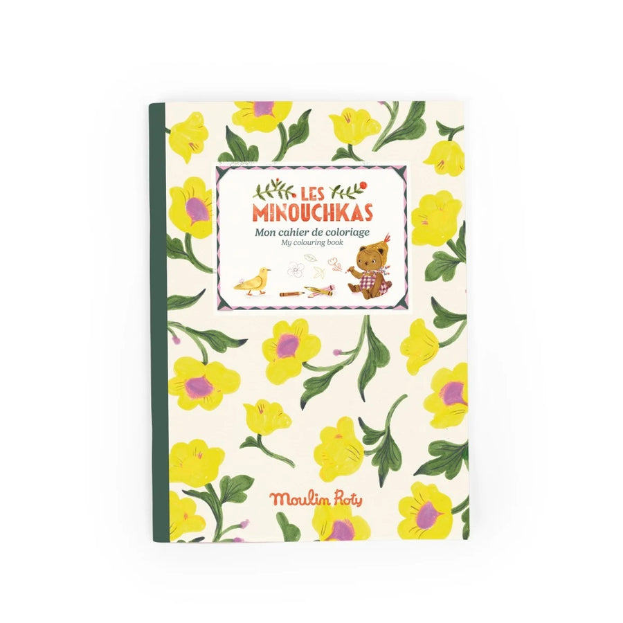 Moulin Roty Colouring Book 'Minouchkas'