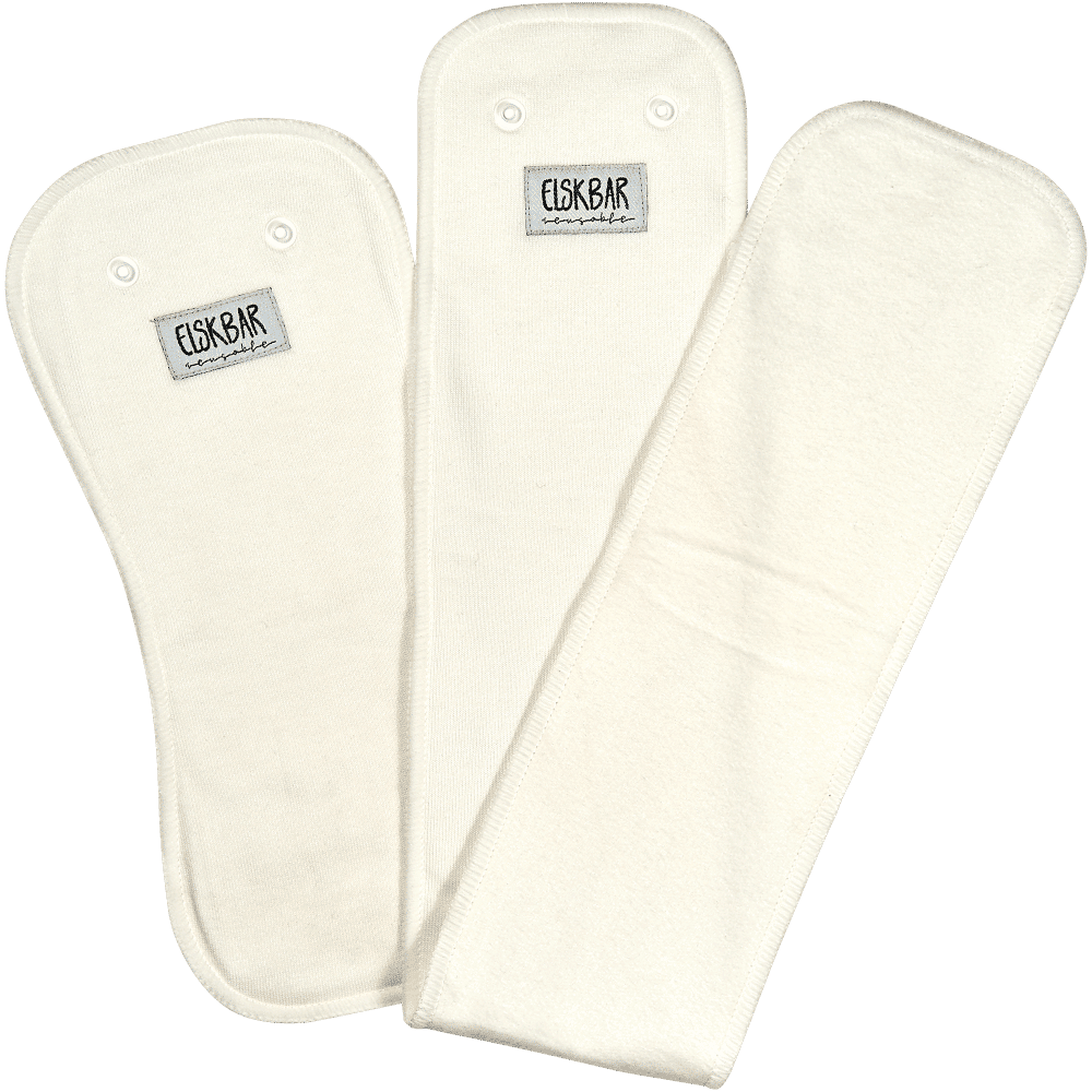 Elskbar Natural AiO Cloth Diaper insert and booster