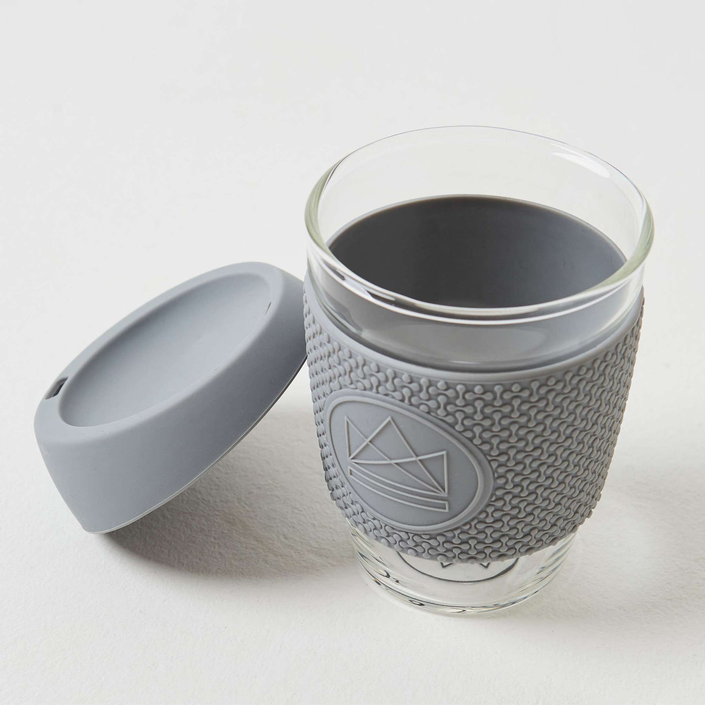 Neon Kactus Glass Cup - Forever Young - Grey