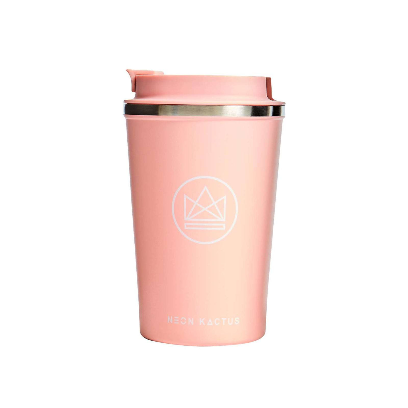 Neon Kactus Travel Mug (Flamingo - Pink)