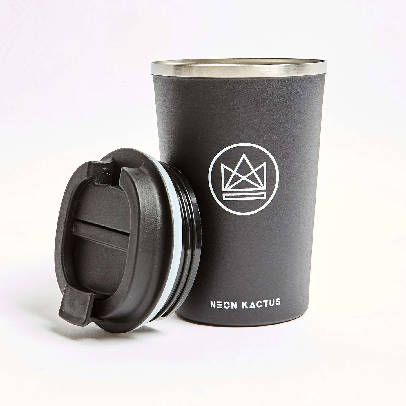 Neon Kactus Travel Mug (Rockstar - Black)