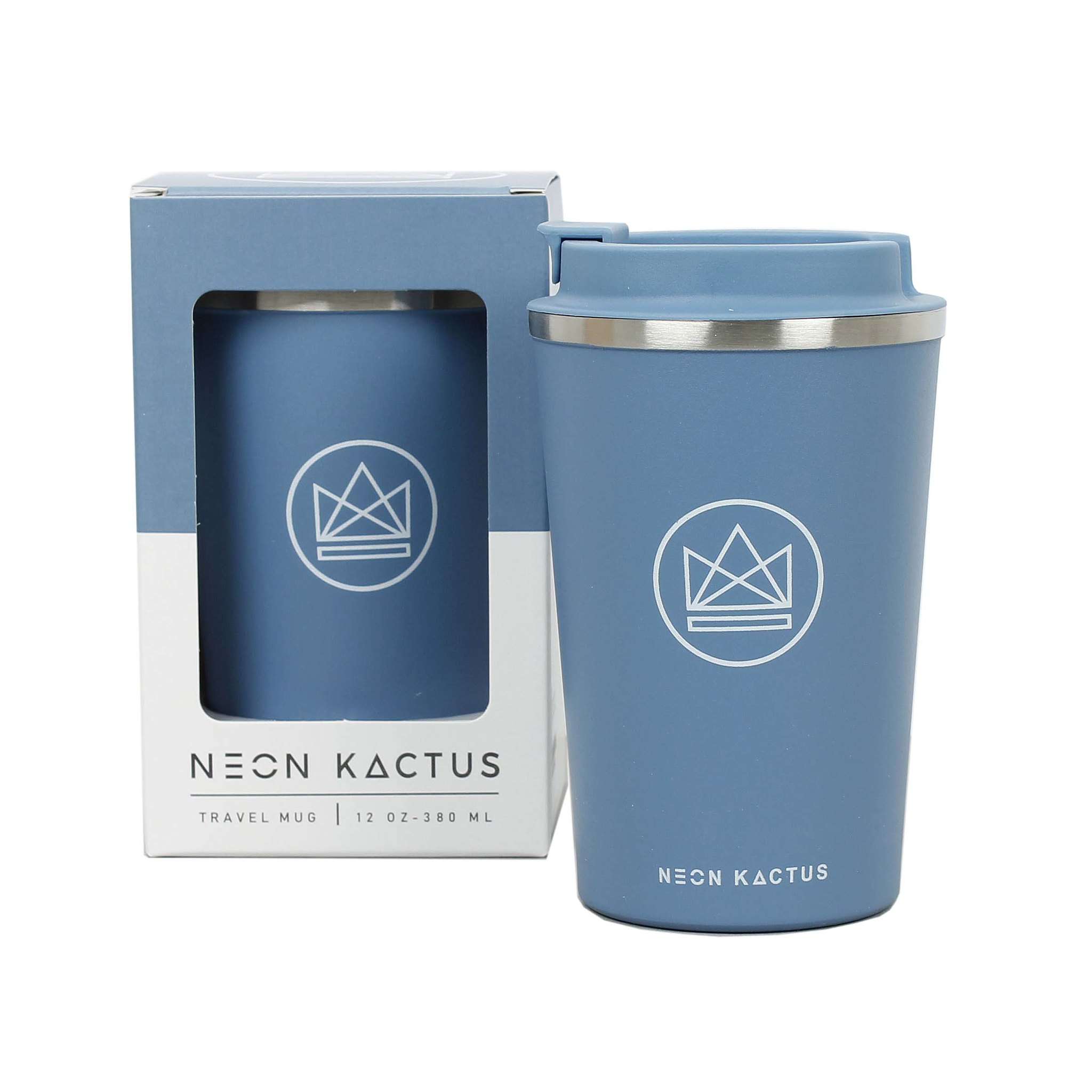 Neon Kactus Travel Mug (Super Sonic - Blue)