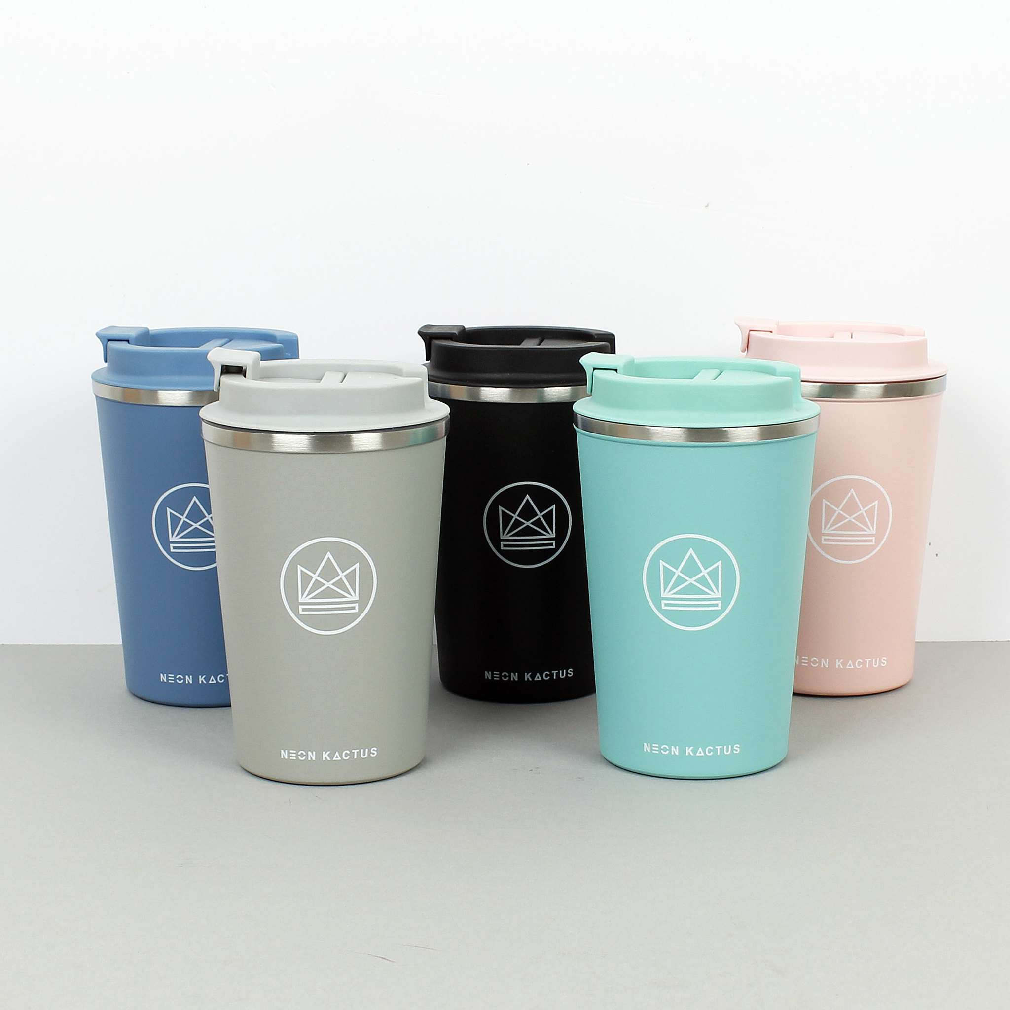 Neon Kactus Travel Mugs