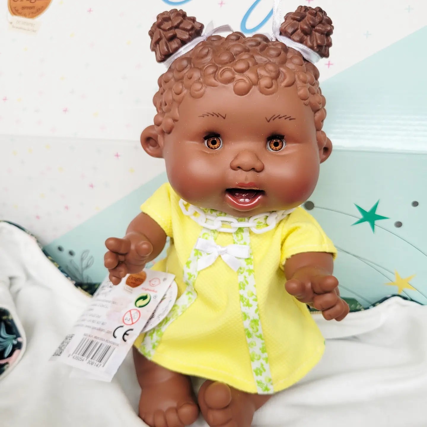 Nines d'Onil Original Funtastic Pepote Doll - Yellow