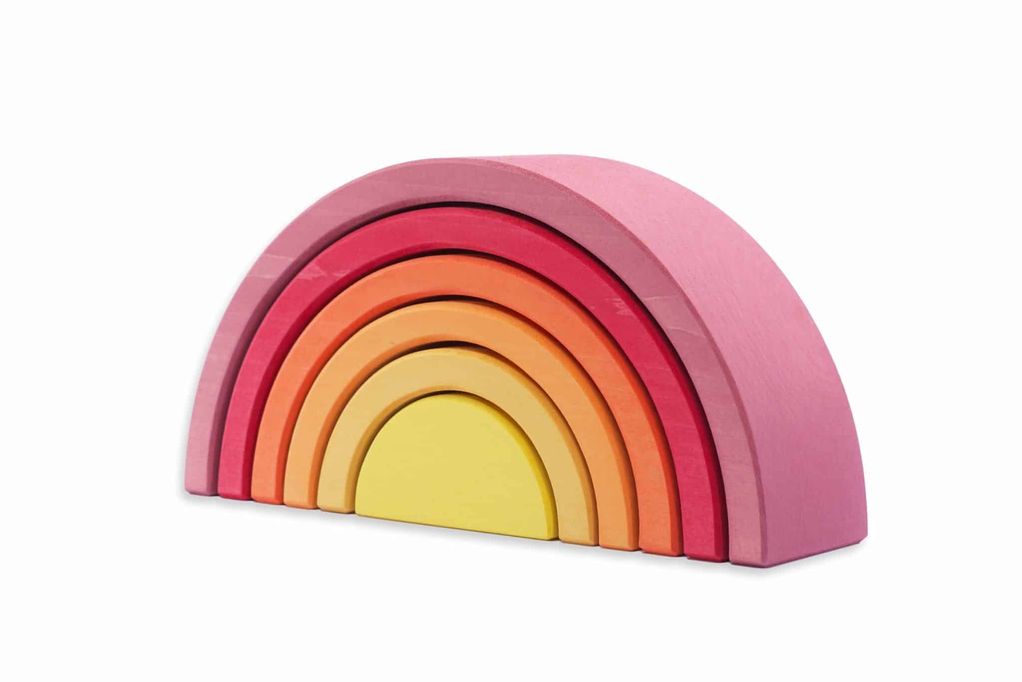 Ocamora 6 Piece Rainbow (Pink) · KrokoKinder
