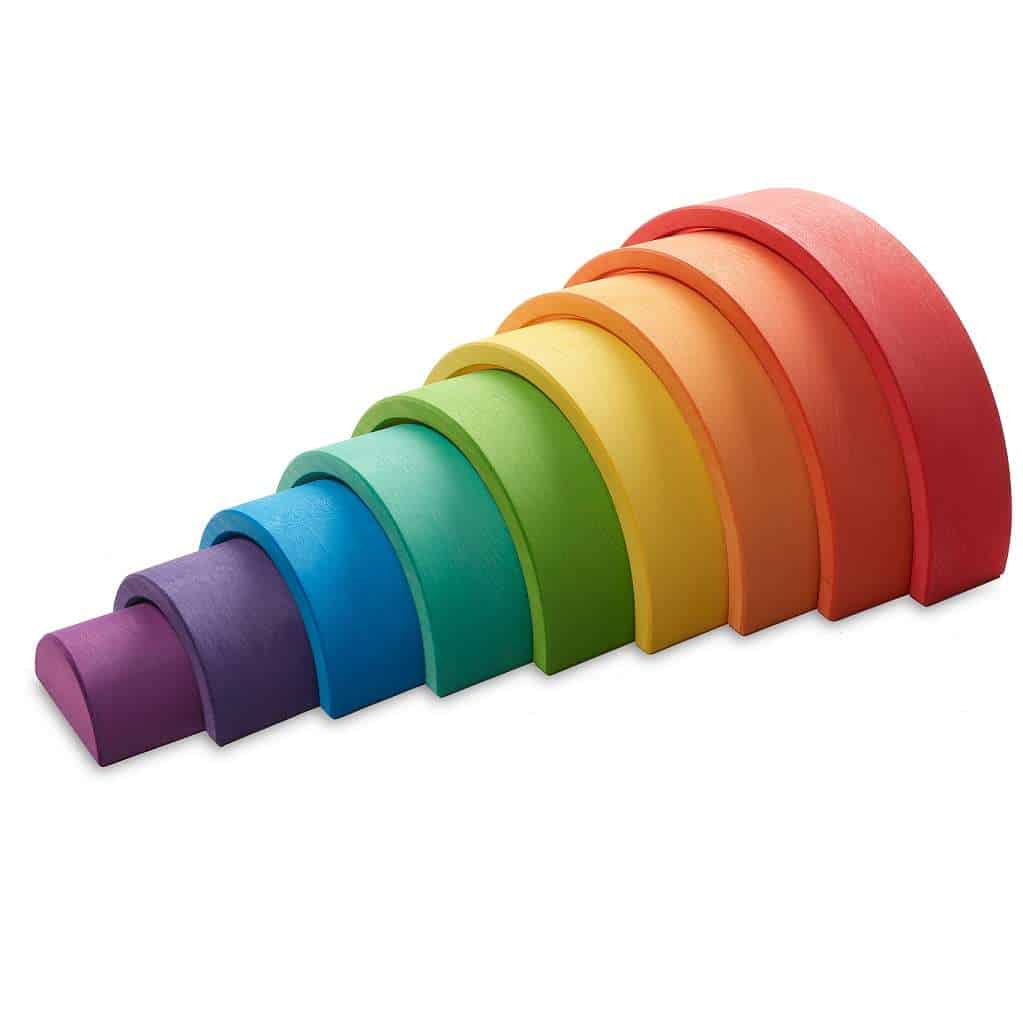 Ocamora 9 Piece Arch Rainbow (Red)