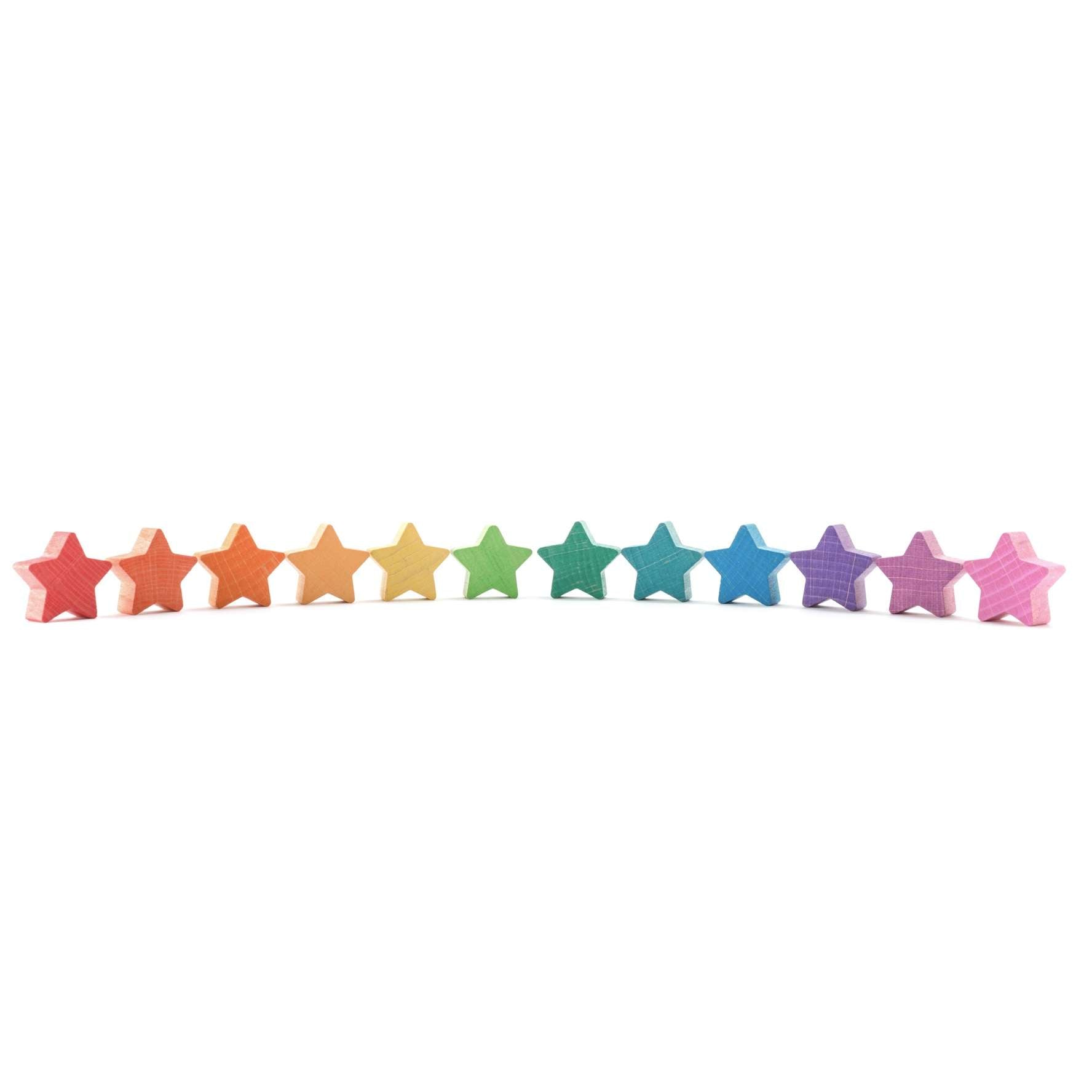 Ocamora Estrellas colourful wooden Stars