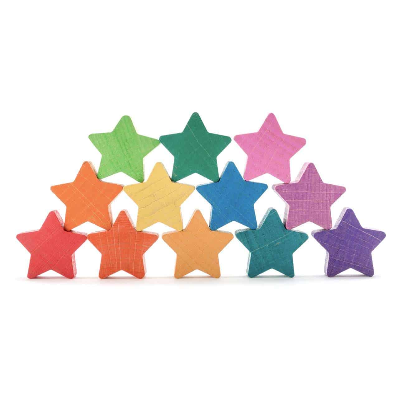 Ocamora Estrellas colourful wooden Stars