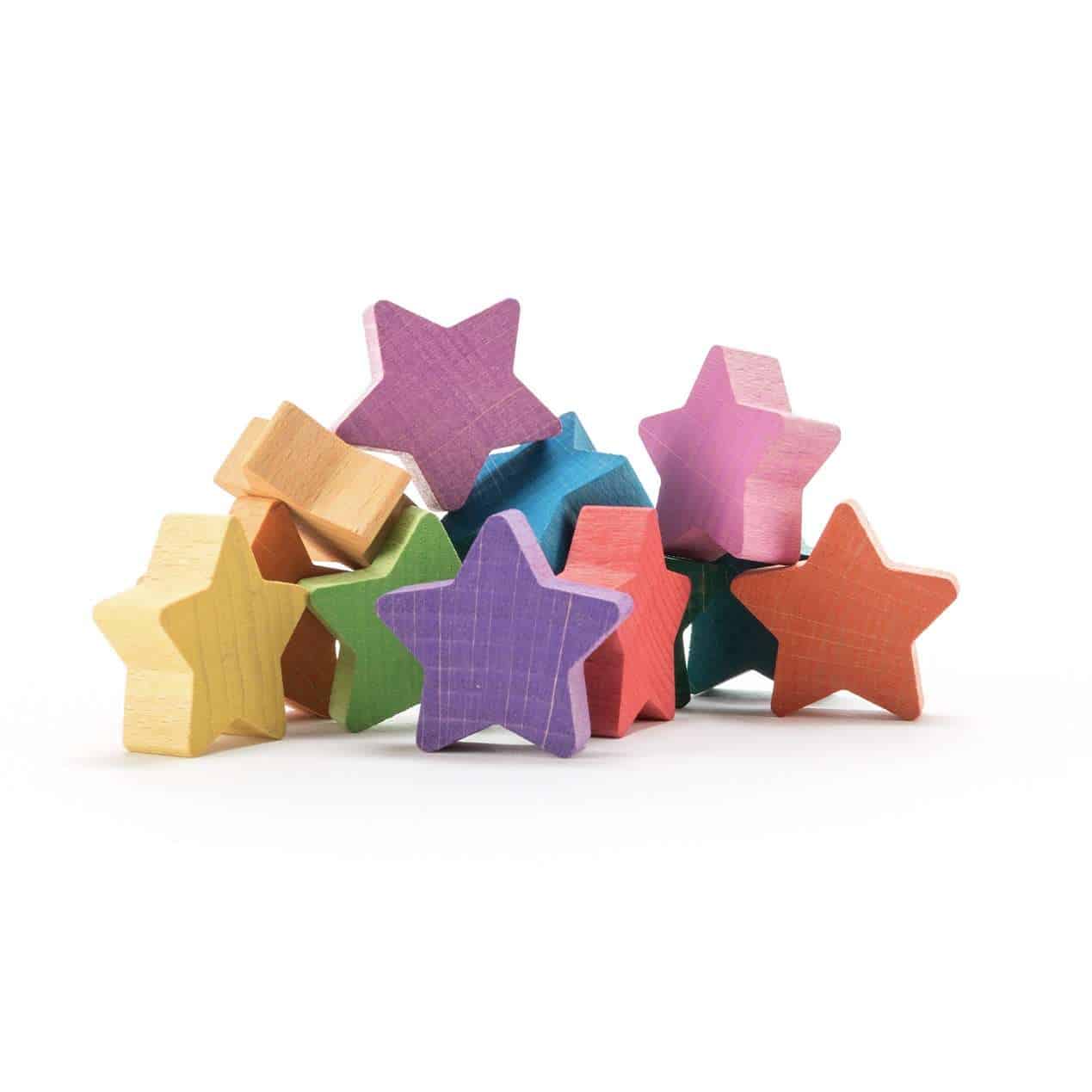 Ocamora Estrellas colourful wooden Stars