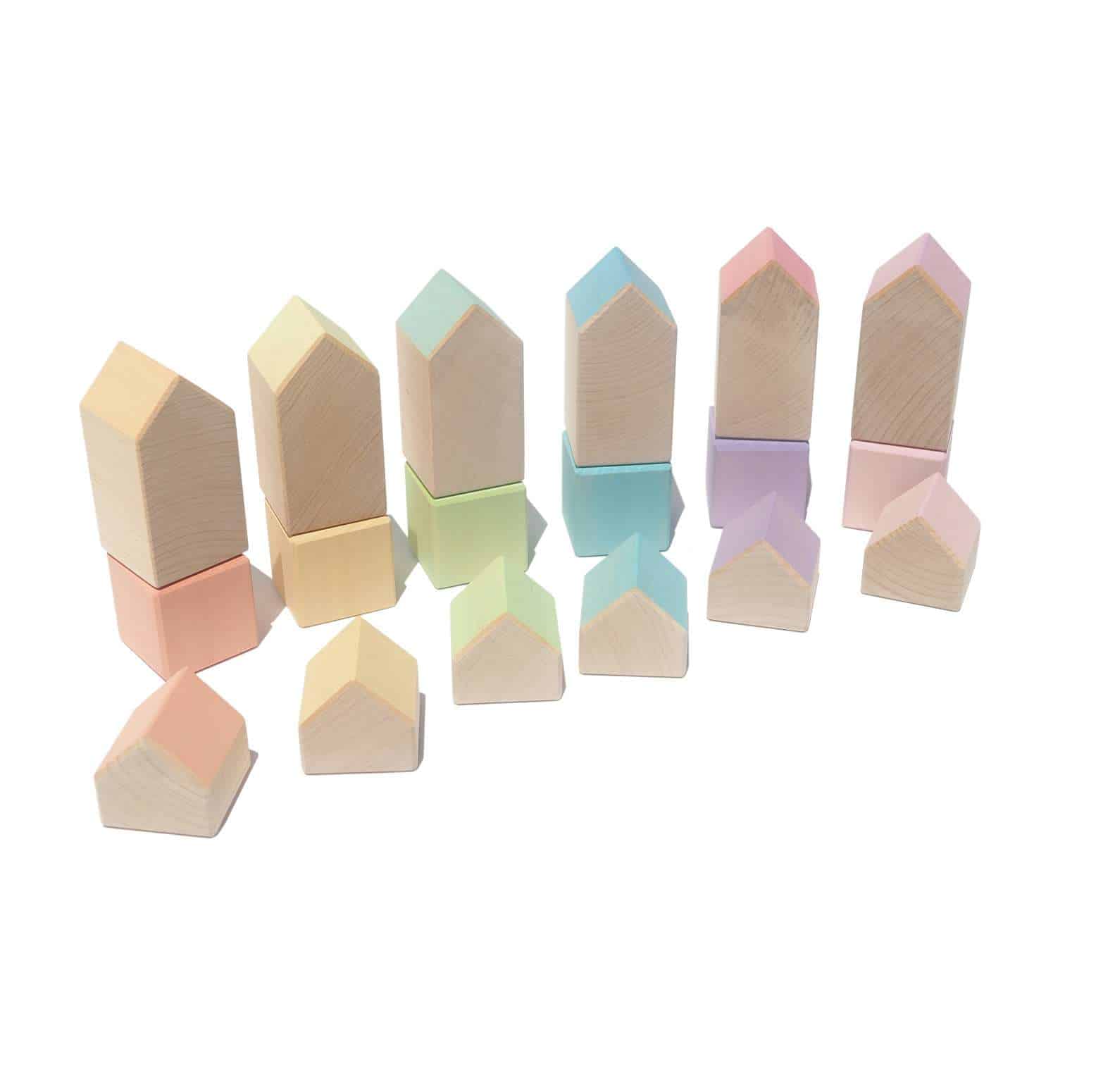 Ocamora Houses & Cubes Pastel