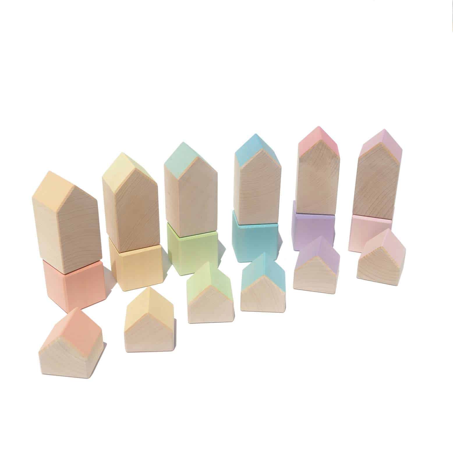 Ocamora Houses & Cubes Pastel