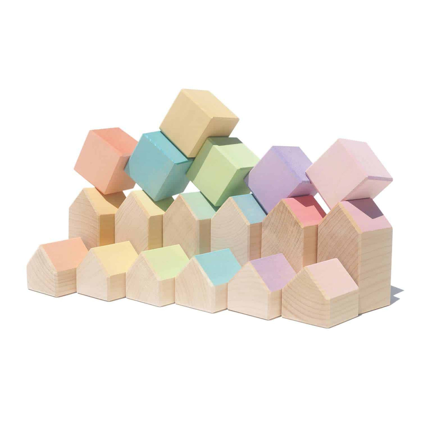 Ocamora Houses & Cubes Pastel