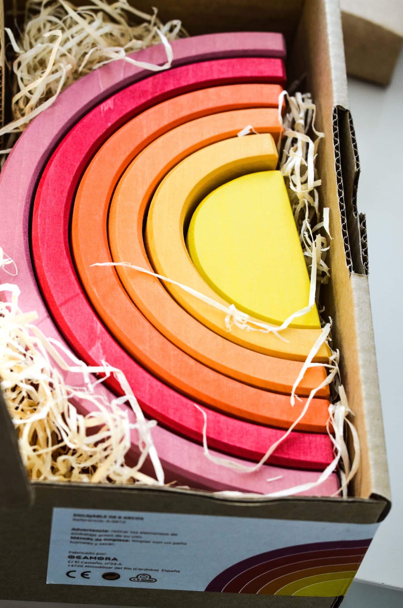 Ocamora 6 Piece Rainbow (Pink) · KrokoKinder