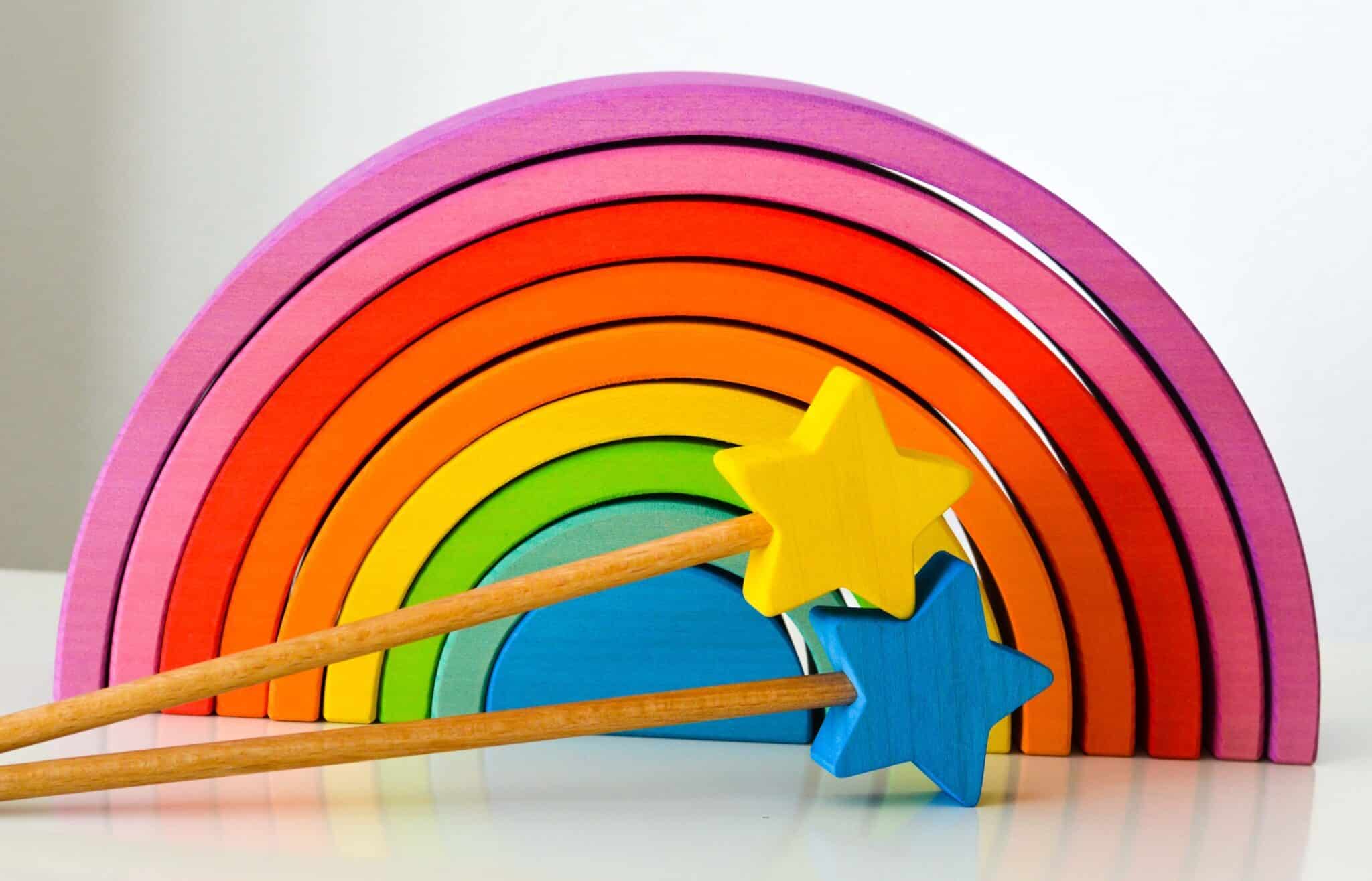 Ocamora 9 Piece Rainbow (Purple) · KrokoKinder