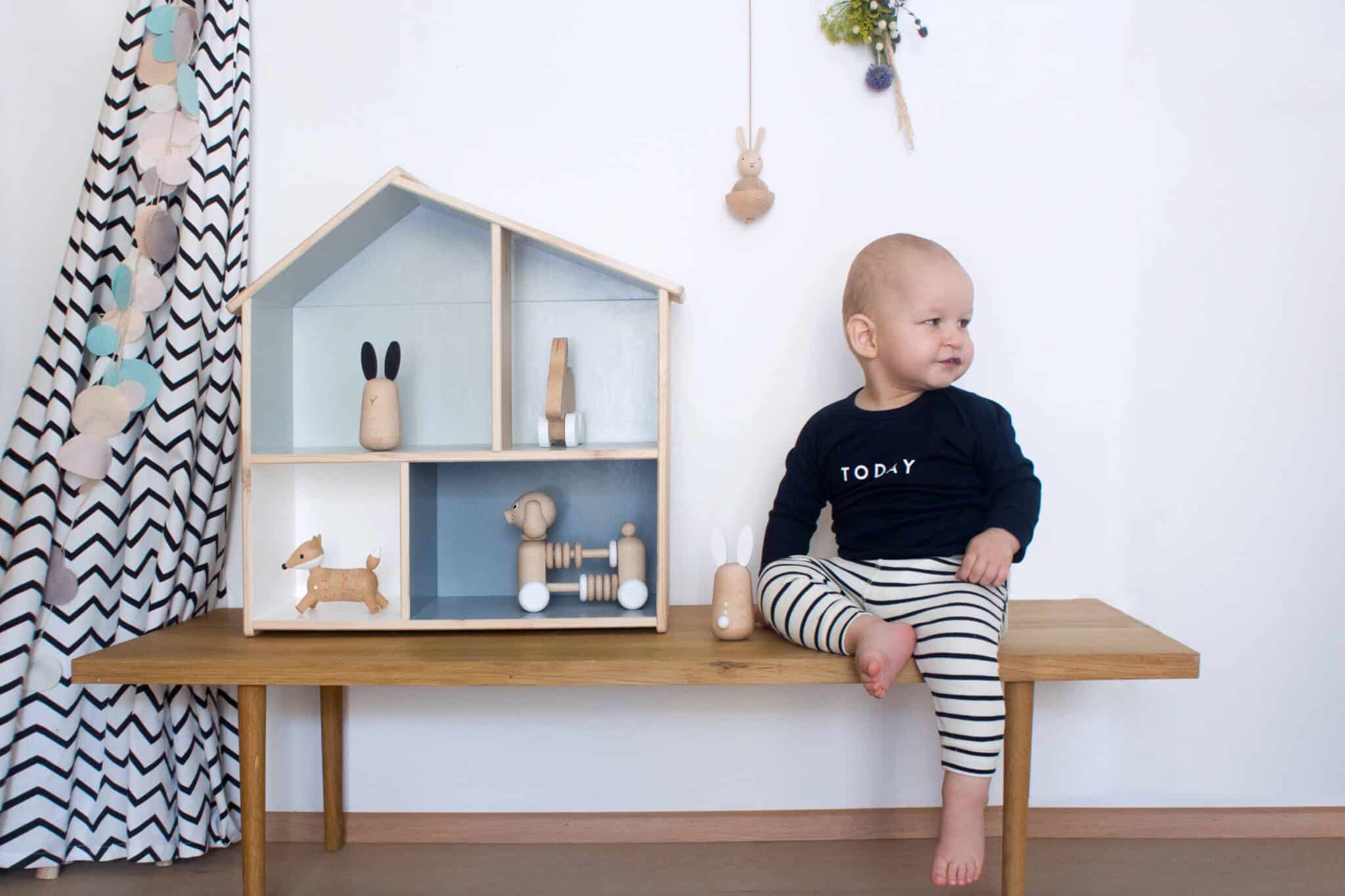 Organic Zoo navy 'Today' sweatshirt & breton pants