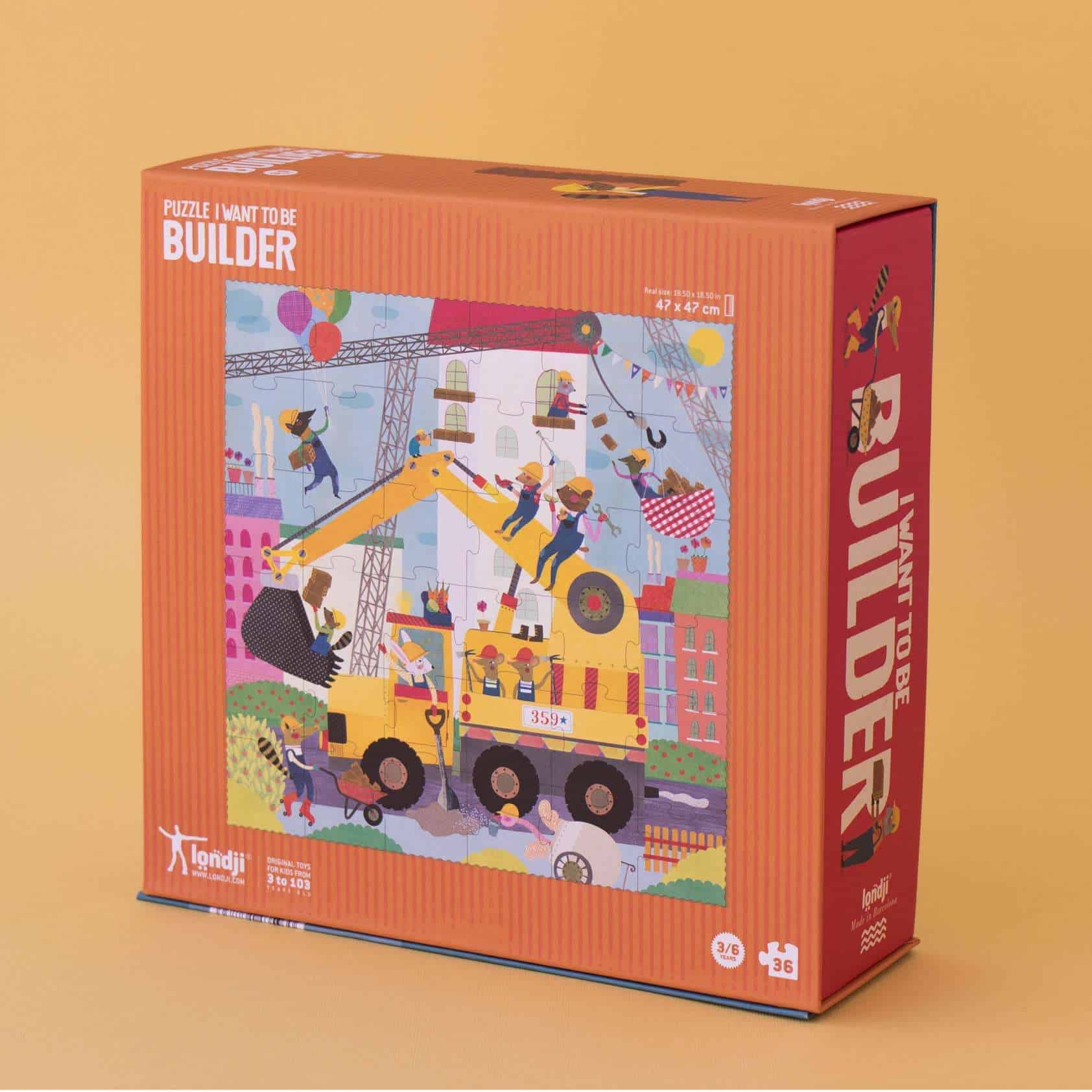 aLondji Puzzle I want to be ... Builder 36 pieces