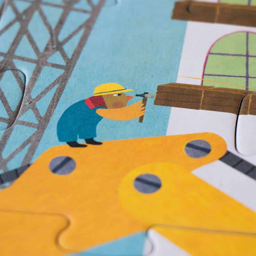 Londji Puzzle I want to be ... Builder 36 pieces