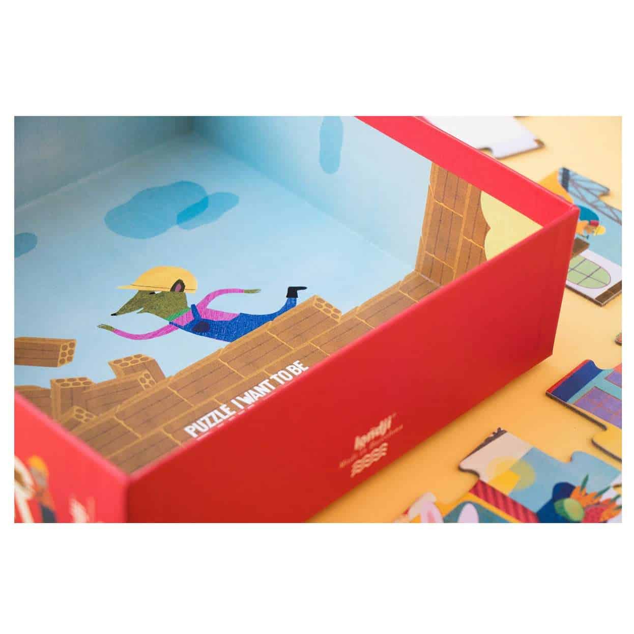 Londji Puzzle I want to be ... Builder 36 pieces