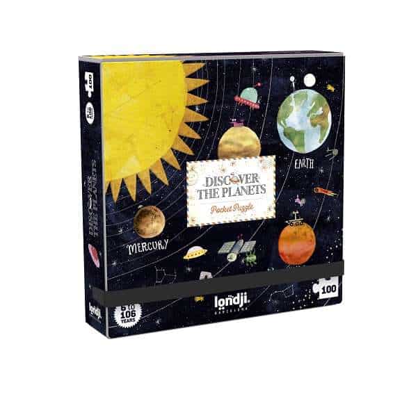 PZ554 Londji Pocket Puzzle Discover the Planets