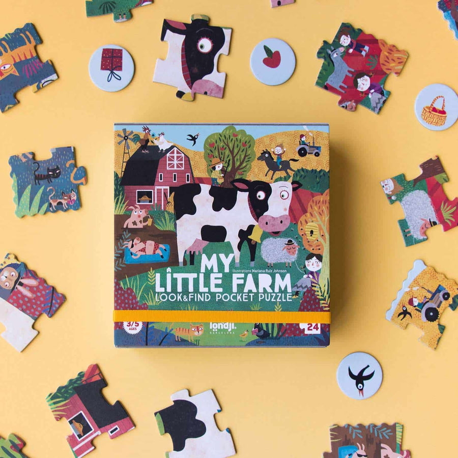 PZ563U Londji Pocket Puzzle My Little Farm