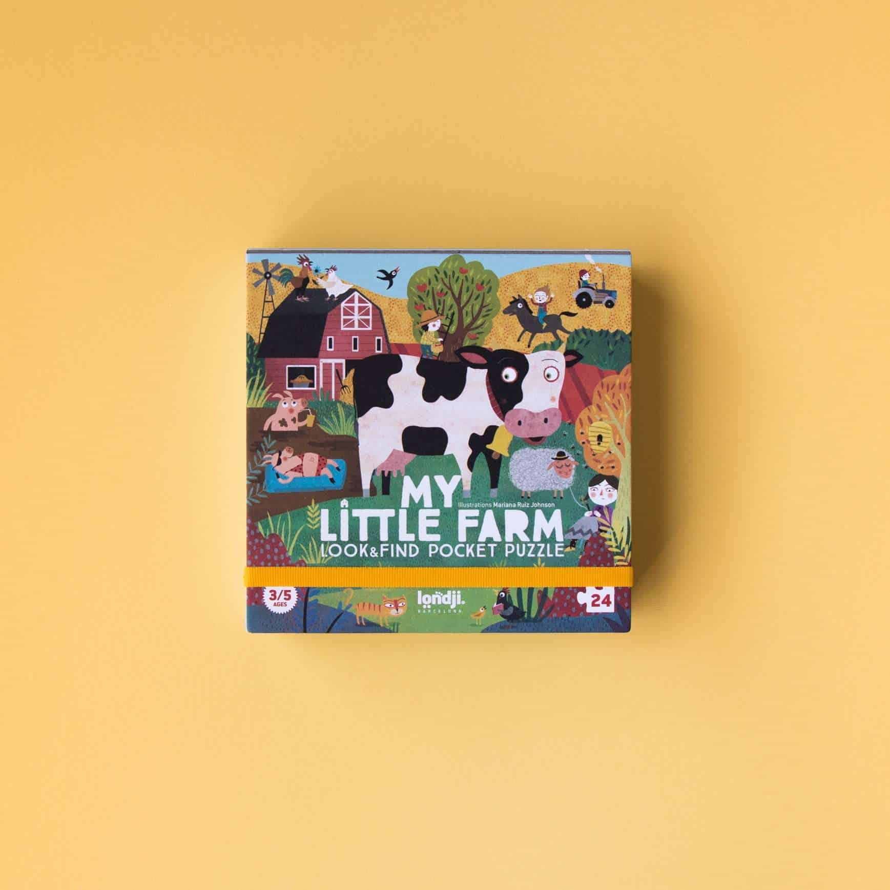 PZ563U Londji Pocket Puzzle My Little Farm