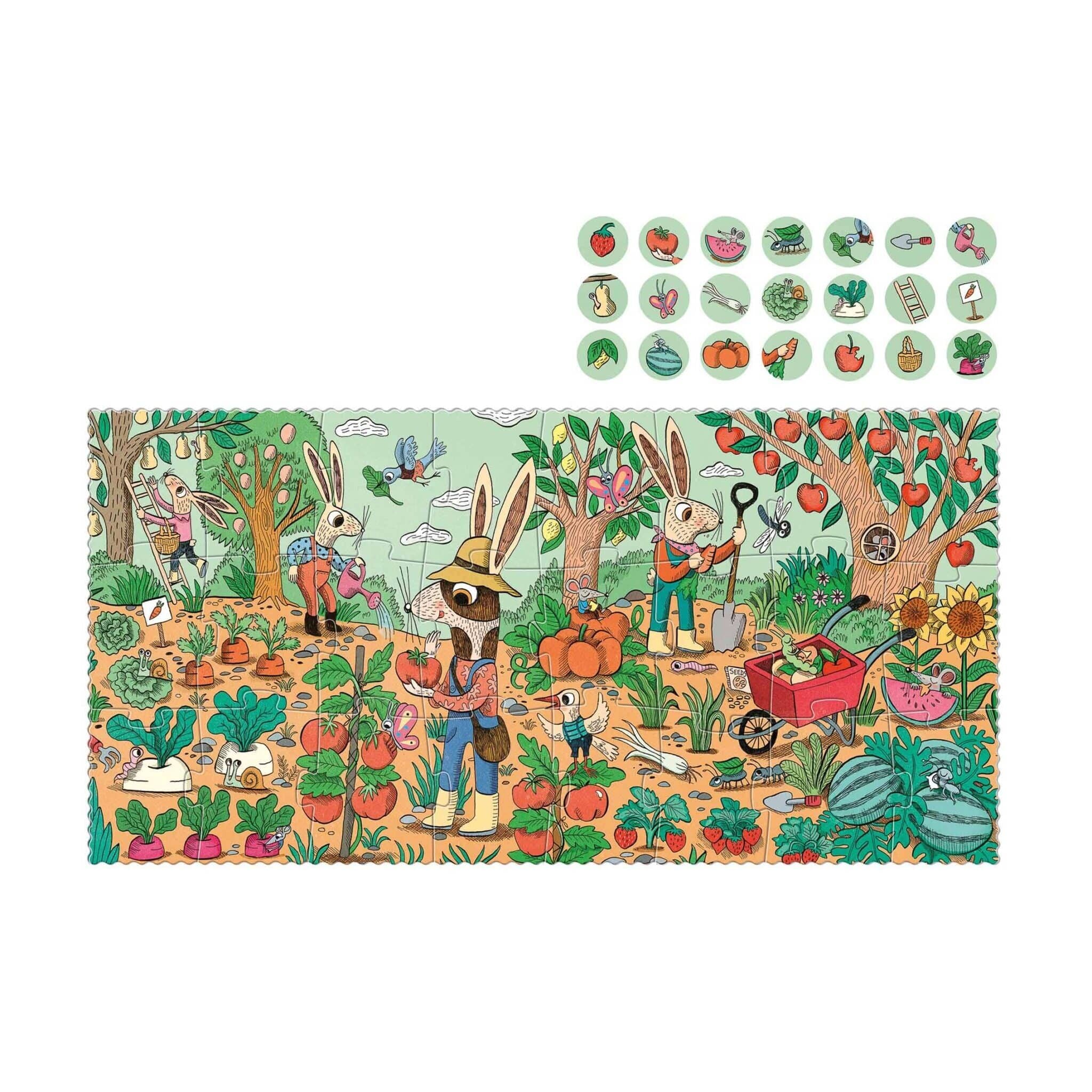 PZ568U Londji Puzzle Rabbit’s Garden