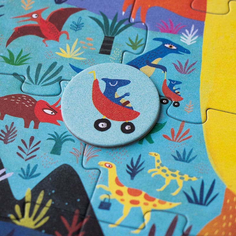 PZ573U Londji Pocket Puzzle My Little Dino