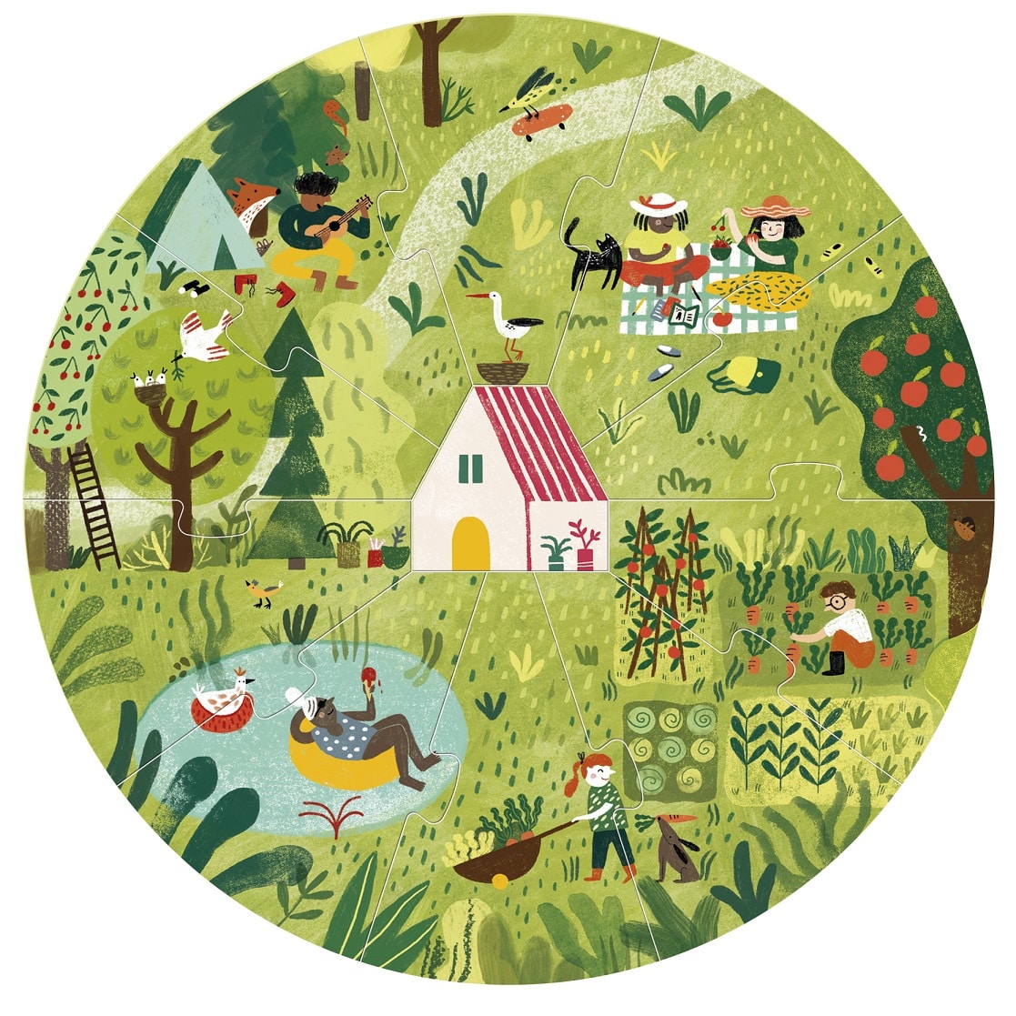 PZ587U Londji A Home for Nature Puzzle