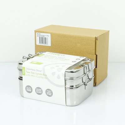 Panna - Two Tier Lunch Box with Mini Container