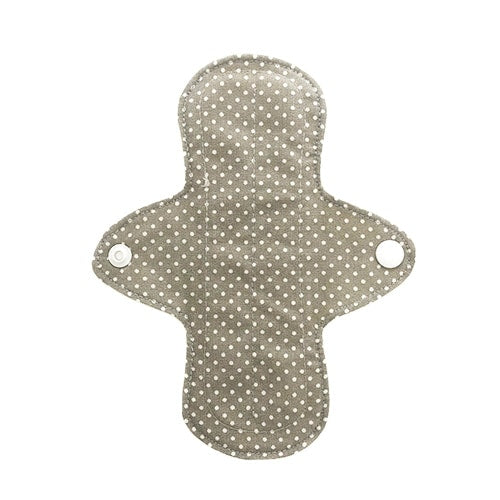 Pantyliner-weecare-dots-grey-cloth-pad
