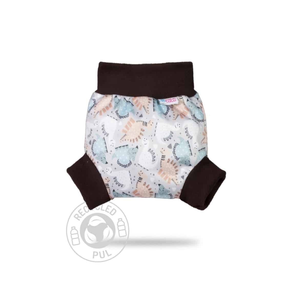 Petit Lulu Pull-Up Nappy Cover - Dinos Friendship