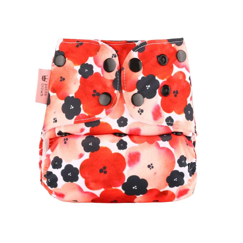 Petite Crown Pocket Packa One Size - Poppy