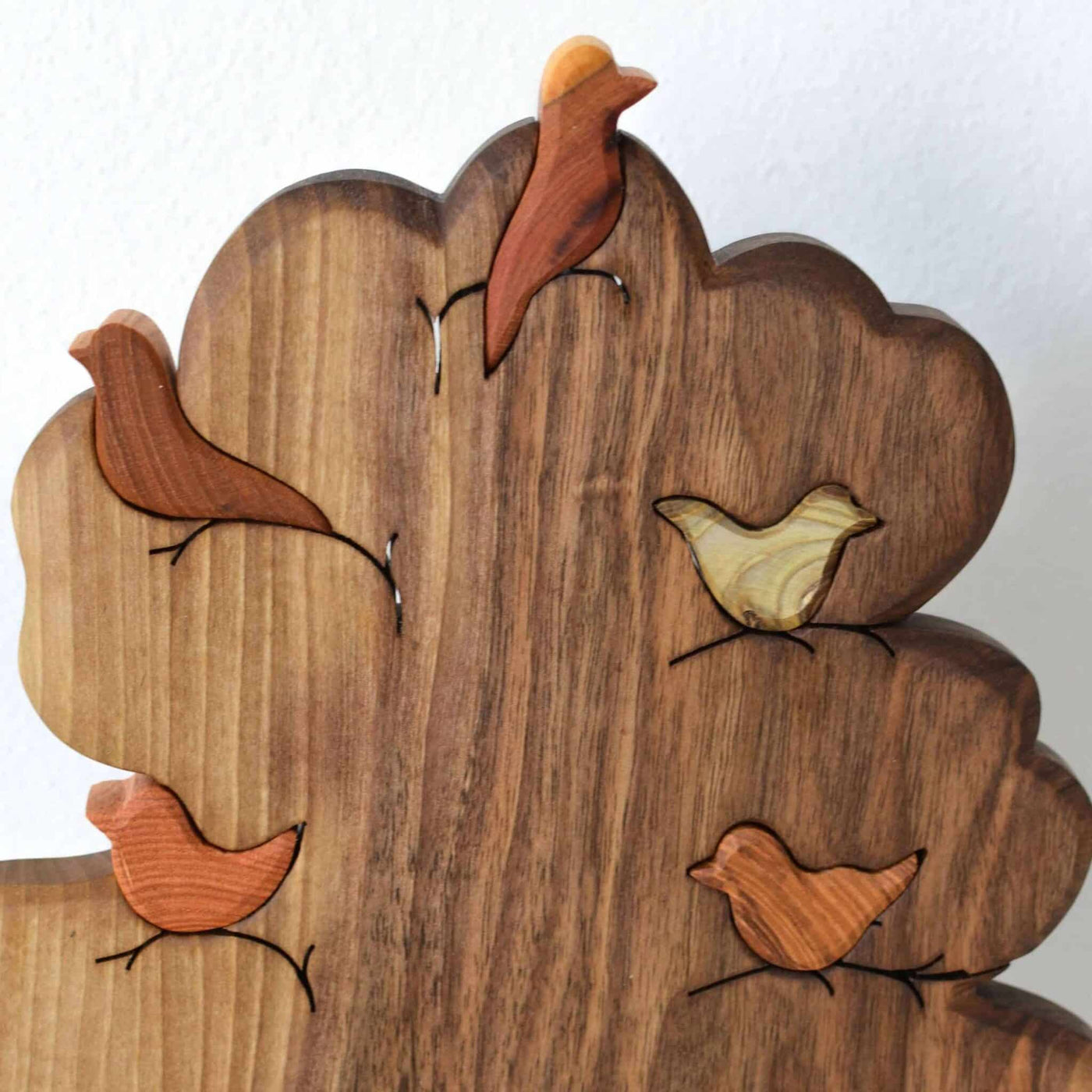 Predan Wooden Tree with Birds