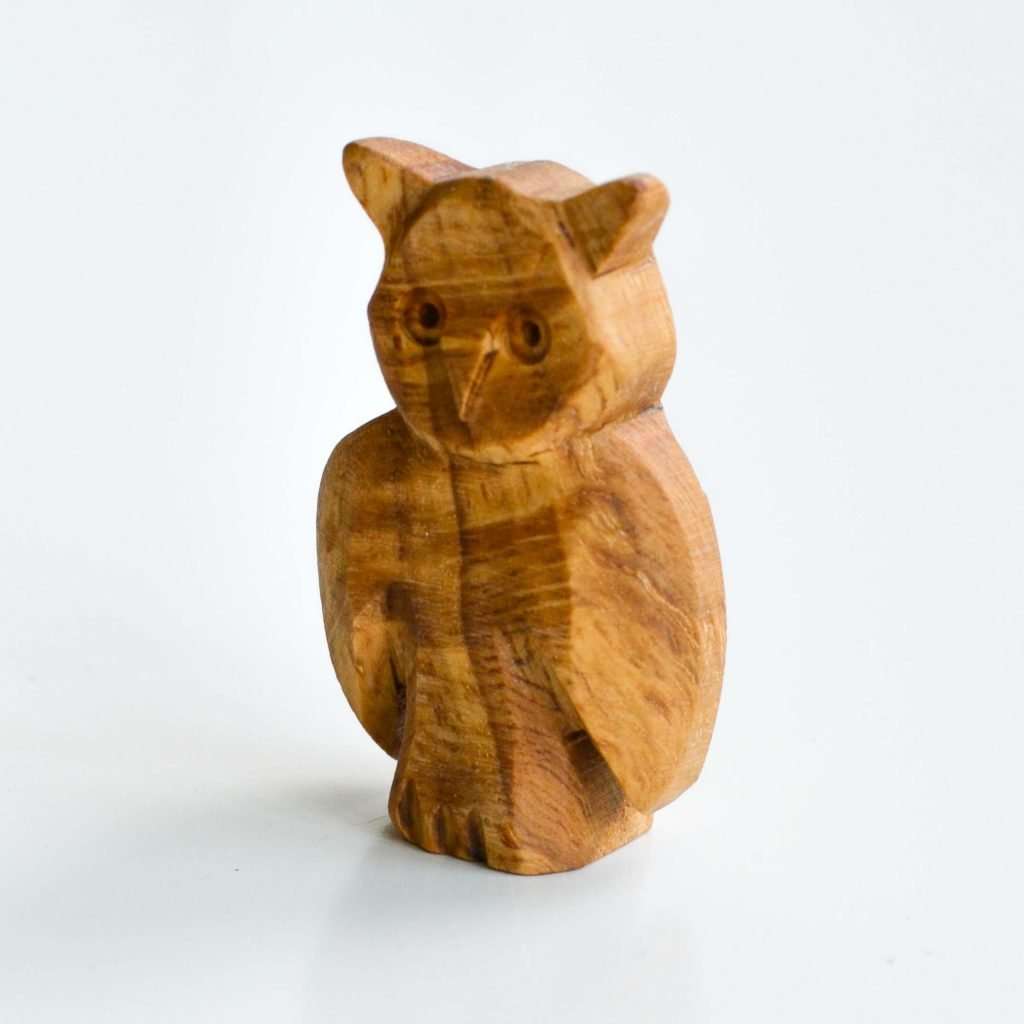 Predan large wooden owl