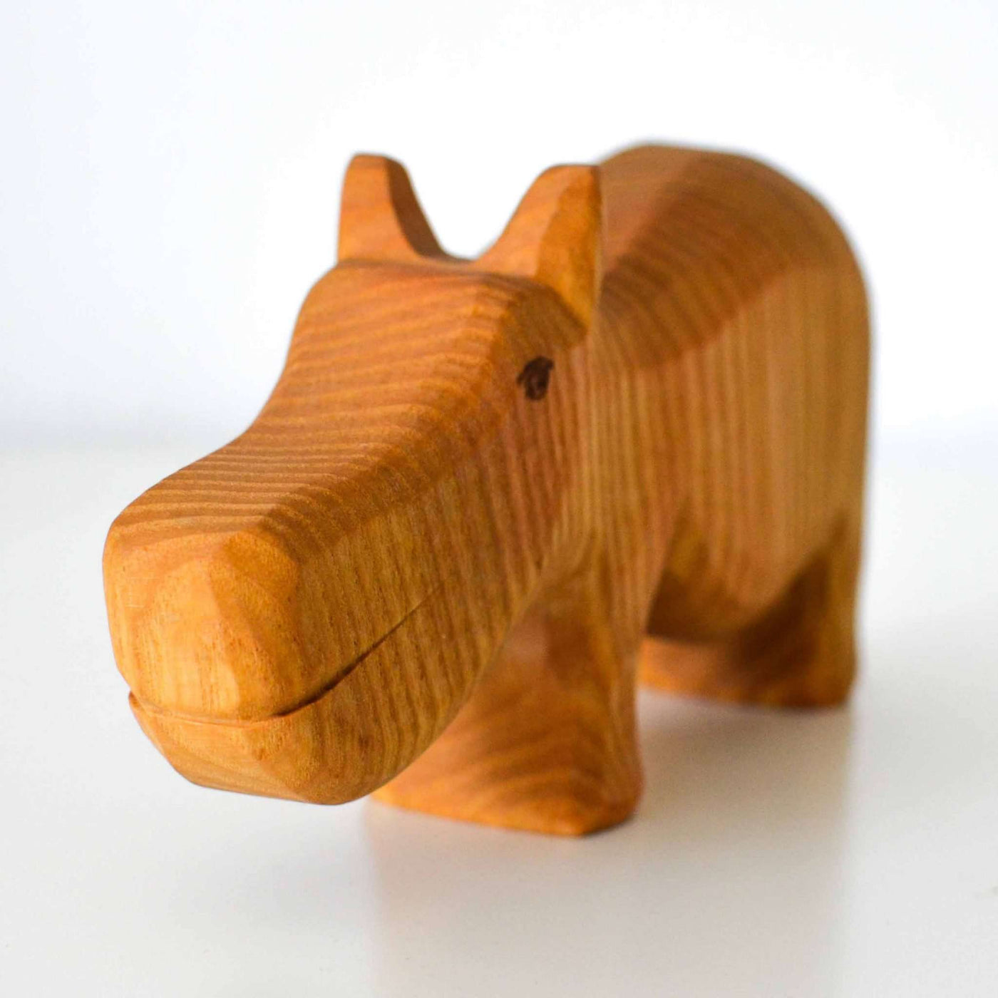 Predan wooden hippo