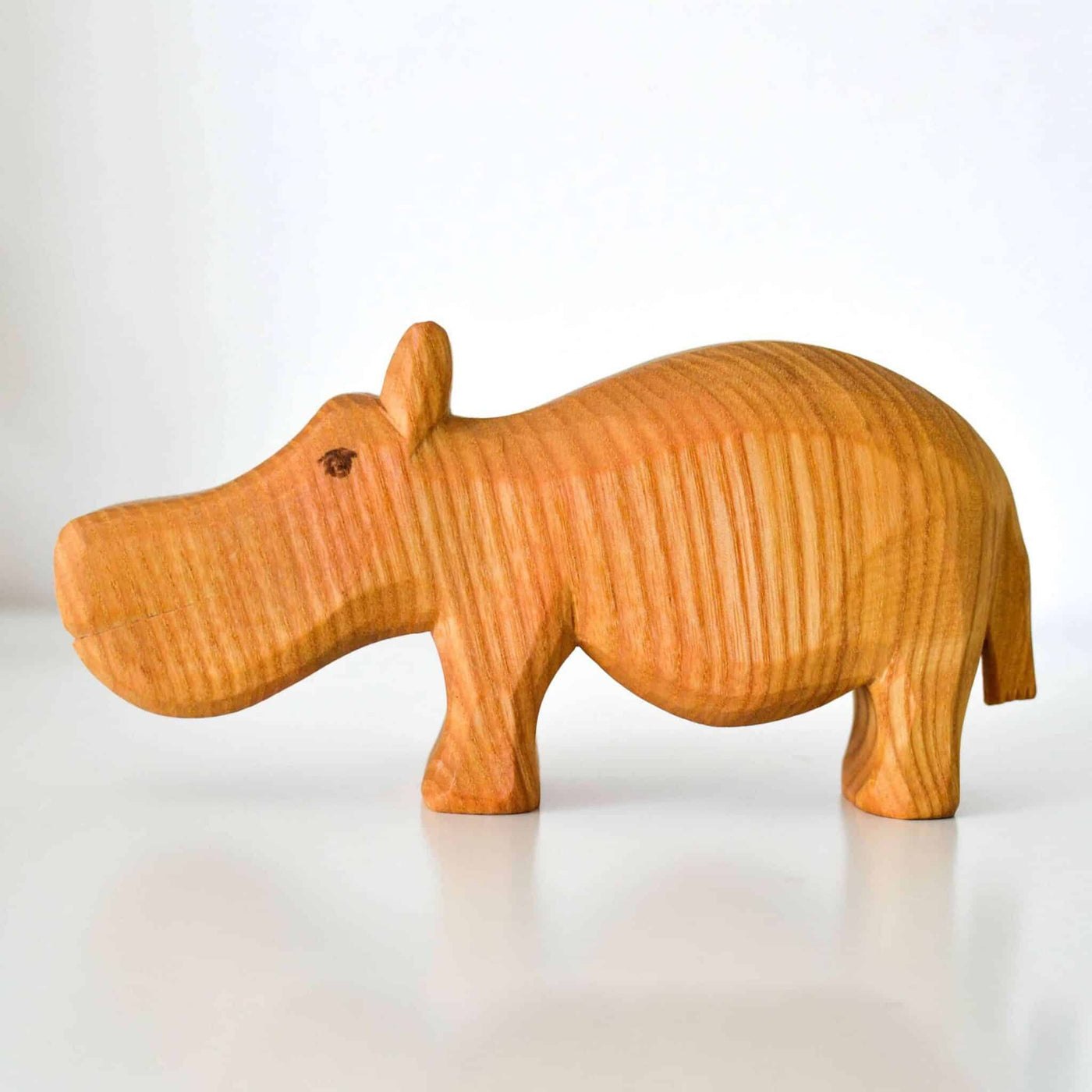 Predan wooden hippo