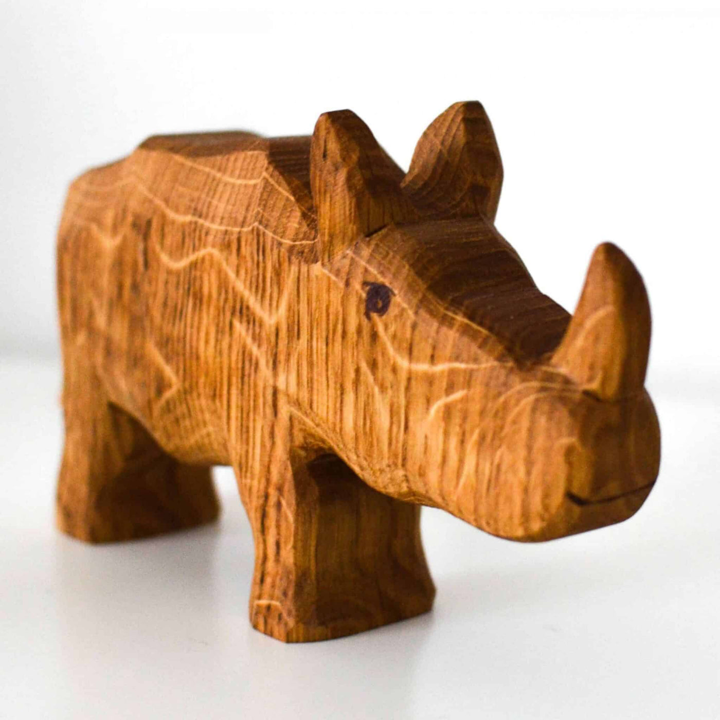 Predan wooden rhino