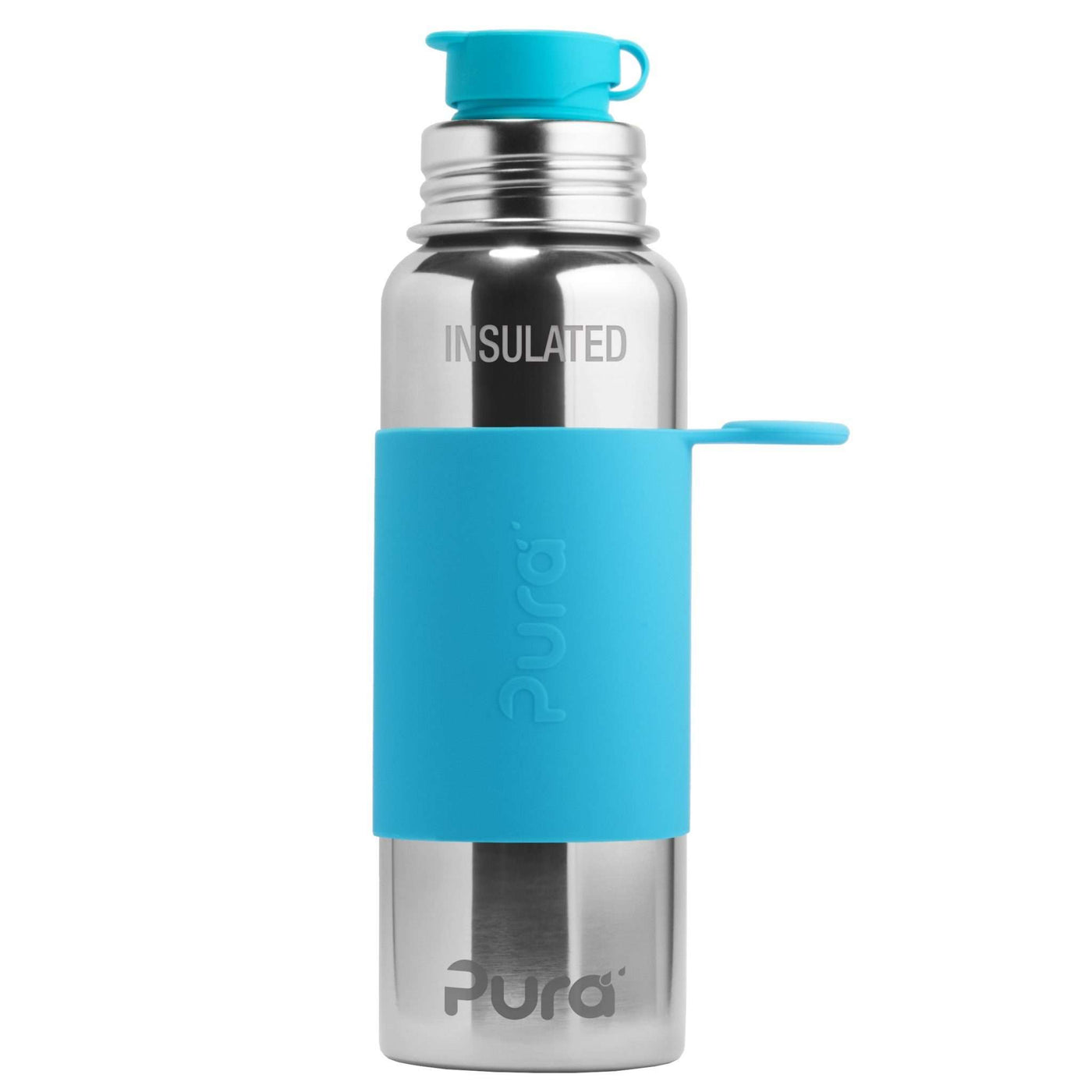 Pura Kiki Big Mouth® Sport Insulated Bottle (650 ml) - Aqua