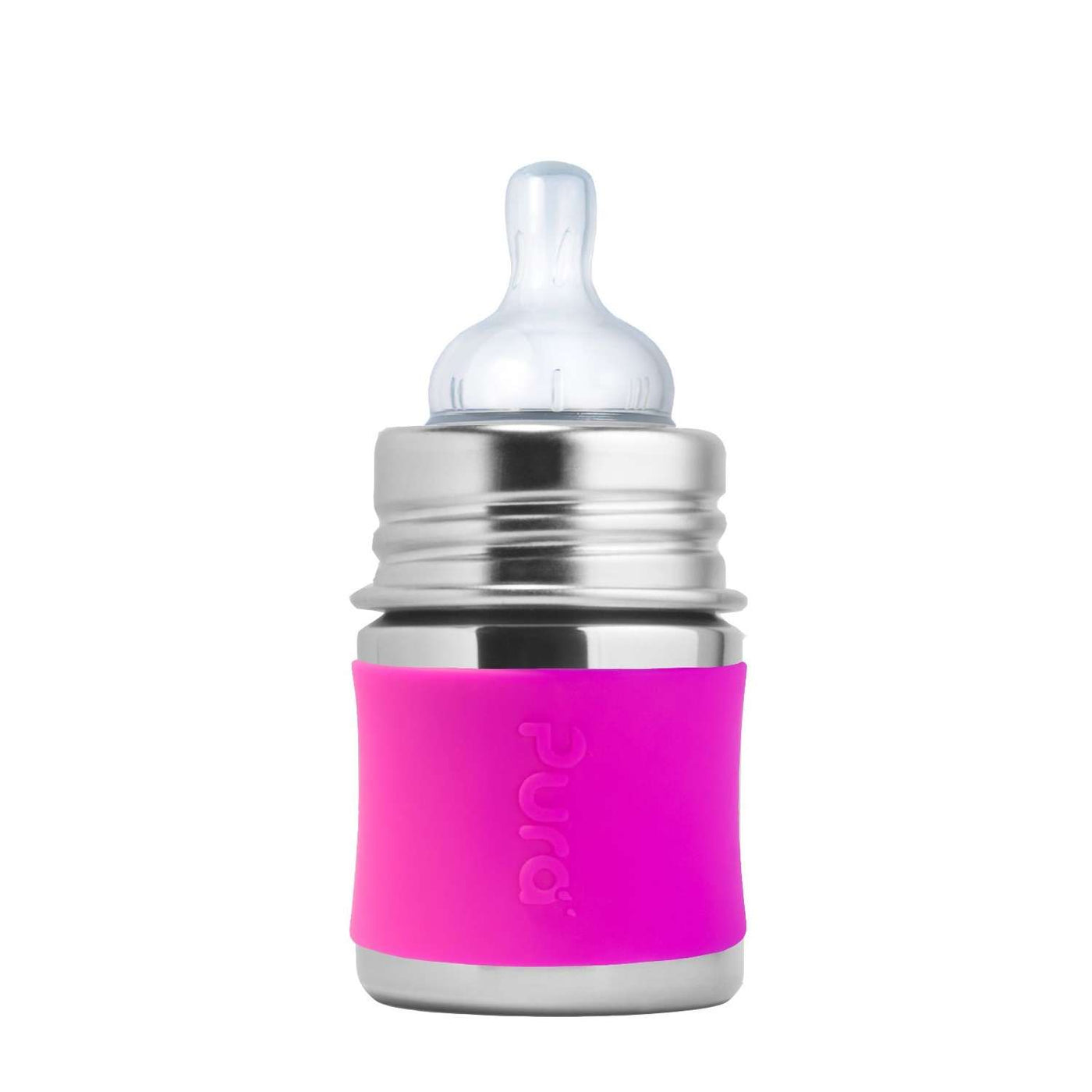 Pura Kiki® Infant Bottle 125 ml - pink